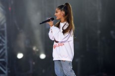 Ariana Grande resumes tour in Paris amid tight security