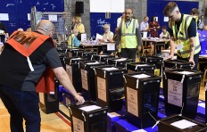 Britain plunged into uncertainty as May tipped to lose majority