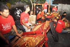 Traditional music with a jazzy touch in Banyuwangi