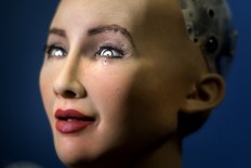 AI 'good for the world', says ultra-lifelike robot