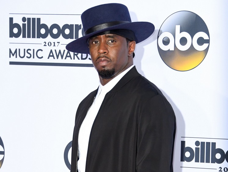 Producer Sean 'Diddy' Combs poses in the press room during the 2017 Billboard Music Awards at the T-Mobile Arena on May 21, 2017 in Las Vegas, Nevada. 