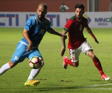 Indonesia holds Puerto Rico at 0-0 in friendly soccer match