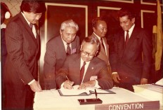 Late maritime law negotiator put forth as national hero