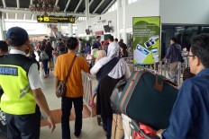 Idul Fitri holidaymakers pack Soekarno-Hatta airport