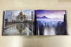 Two wonderful architectures: Both the Taj Mahal in India and Borobudur in Indonesia are among the Wonders of the World and are UNESCO heritage sites.