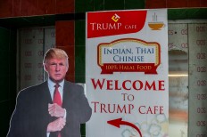 Trump cafe lures Bangladeshis keen for pics, not politics