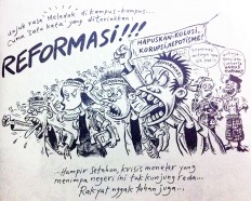 'Indonesia 1998': A satirical illustration of the country's past