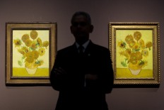 Christie's to auction YSL jacket of Van Gogh 'Sunflowers'
