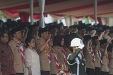  Jokowi calls on Pramuka to face global competition