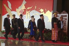 Jokowi wears traditional attire during annual state of the nation address