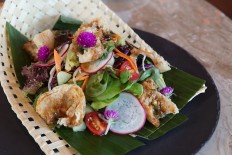 Independence Day recipe: Raffles Jakarta's 'tahu gejrot' salad