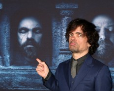 Peter Dinklage at the 'Game of Thrones' Season 6 Premiere Screening at the TCL Chinese Theater IMAX on April 10, 2016 in Los Angeles, California.