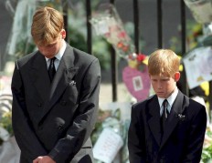 William, Harry lead tributes to mother Diana, 20 years on
