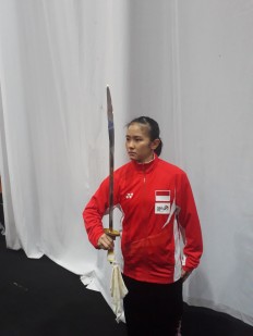 Felda Evira Santoso wins first gold for Indonesian wushu team