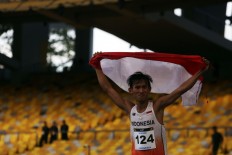 SEA Games: Hendro maintains gold streak, breaks 20-km race walk record 