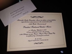 Militant lawmaker pukes on Marcos’ 100th birthday party invite