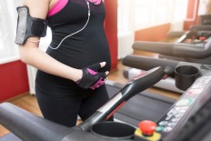 Although there has previously been some doubts over whether women can safely work out while pregnant, the new study hopes to ease any concerns after reviewing previous studies and meta-analyses which together looked at thousands of women.