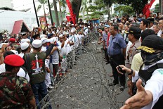 Medan Muslims stage mass rally for Rohingya