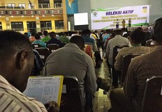 Remote villagers in Papua protest about online recruitment