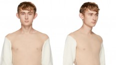 Calvin Klein's $2,100 see-through sweater popular with men