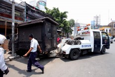 Jakarta gets Rp 6 billion from illegal parking fines