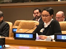 Indonesian FM Retno Marsudi receives UN Agent of Change award  