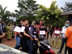 Bogor Police reconstruct fatal Bogor ‘gladiator’ fight