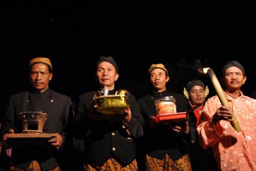 Offerings for Mount Merapi