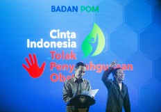 Jokowi launches national program to combat illegal drugs