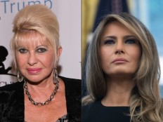 Ivana vs Melania: First wife is 'self-serving' -- First Lady