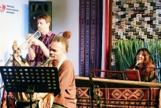 The sound of music from an orphanage