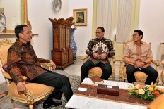 Jokowi shares experience leading capital with Jakarta leaders
