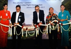 Garuda Indonesia kicks off Jakarta-London direct flight