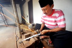 Village's blade-making skills go global