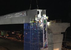 Krakatau supplies box girders for Jakarta-Cikampek II toll road project