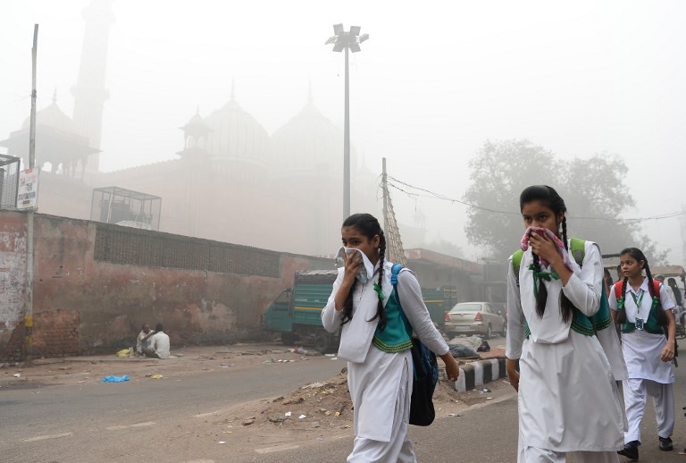 Schools shut as toxic smog hits Delhi