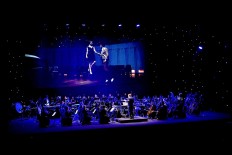 La La Land in concert enlivening the night