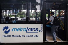 Jakarta Fair Transjakarta temporary corridor to be made permanent