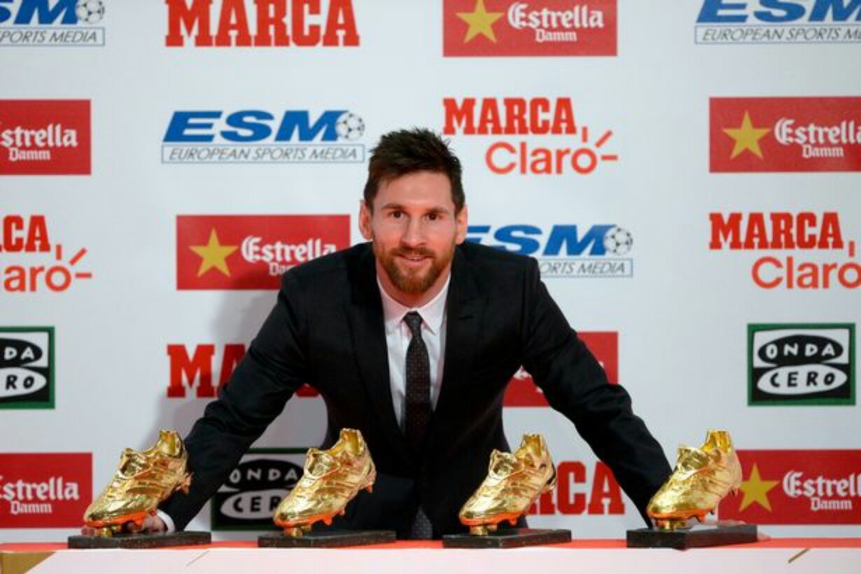 messi golden boot