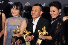Stars gather for Chinese 'Oscars' in Taiwan