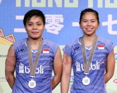 Tag Apriyani Rahayu Greysia Polii The Jakarta Post<script async src=