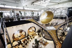 Candlelight dinner in the sky