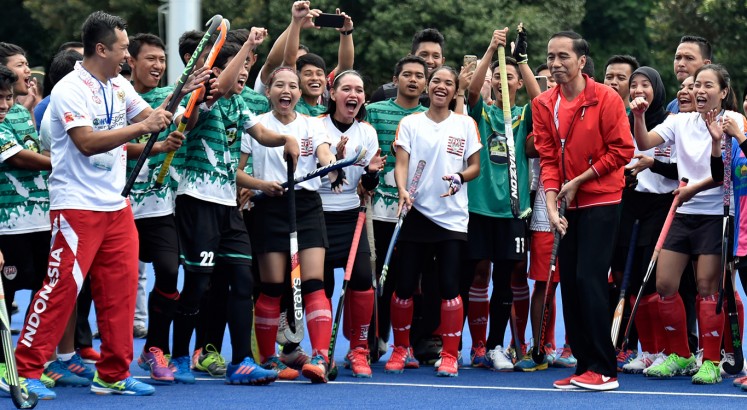 Jokowi opens new 2018 Asian Games venues in Jakarta