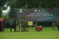 Jokowi calls for stronger spirit of nationalism, diversity