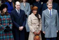 Meghan Markle attends Christmas service with royal family 