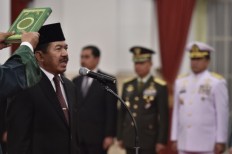 Jokowi swears in new chief of national cyber agency