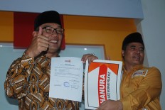 Hanura gives Ridwan Kamil freedom to choose running mate