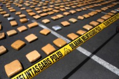 W. Jakarta Police foil attempt to smuggle 1.3 tons of marijuana