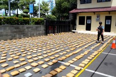 19 suspected drug dealers arrested in Central Jakarta in past two months