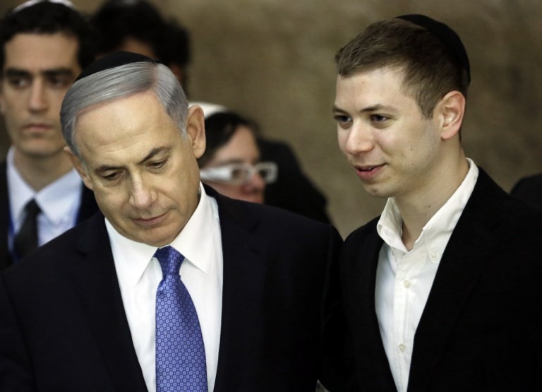 Netanyahu's son under fire after 'strip club' tape